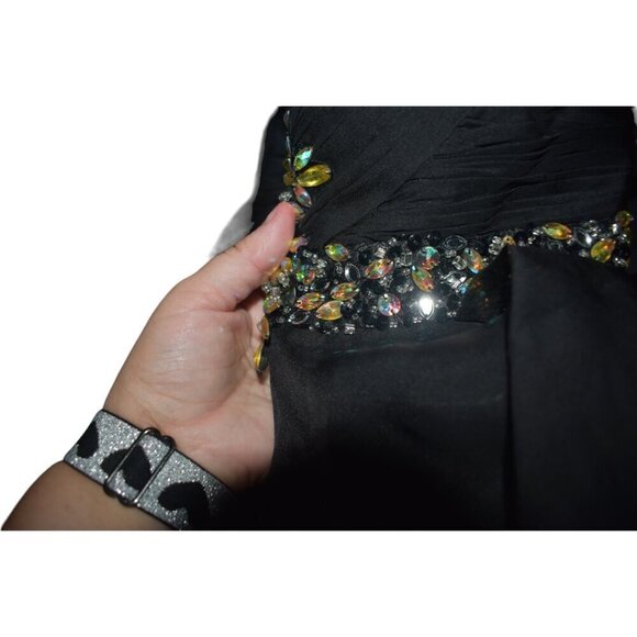 Celavie 3005S Short A-Line Dress Sweetheart Rhinestone Empire NWT size small - Picture 9 of 9